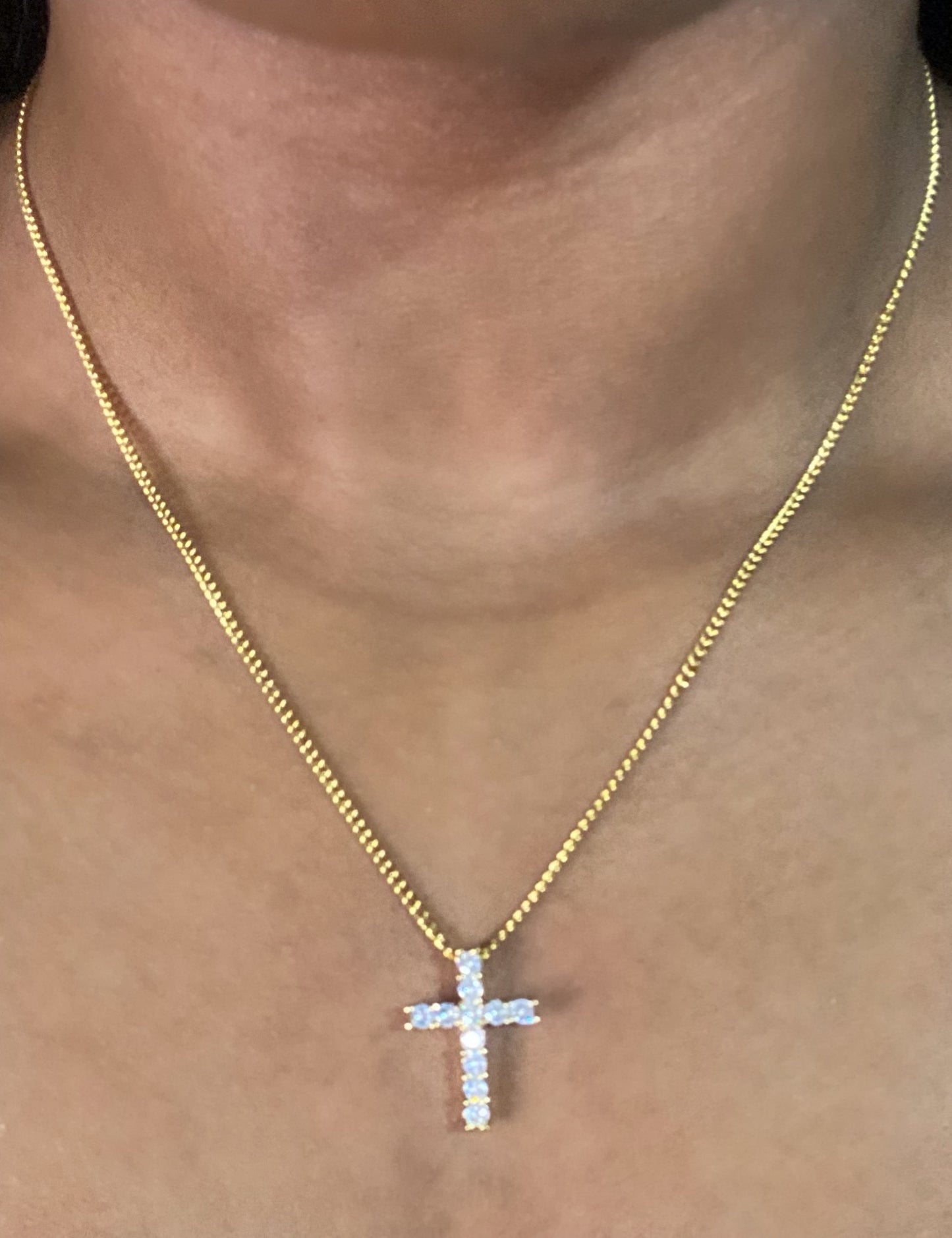 Mini Cross Necklace