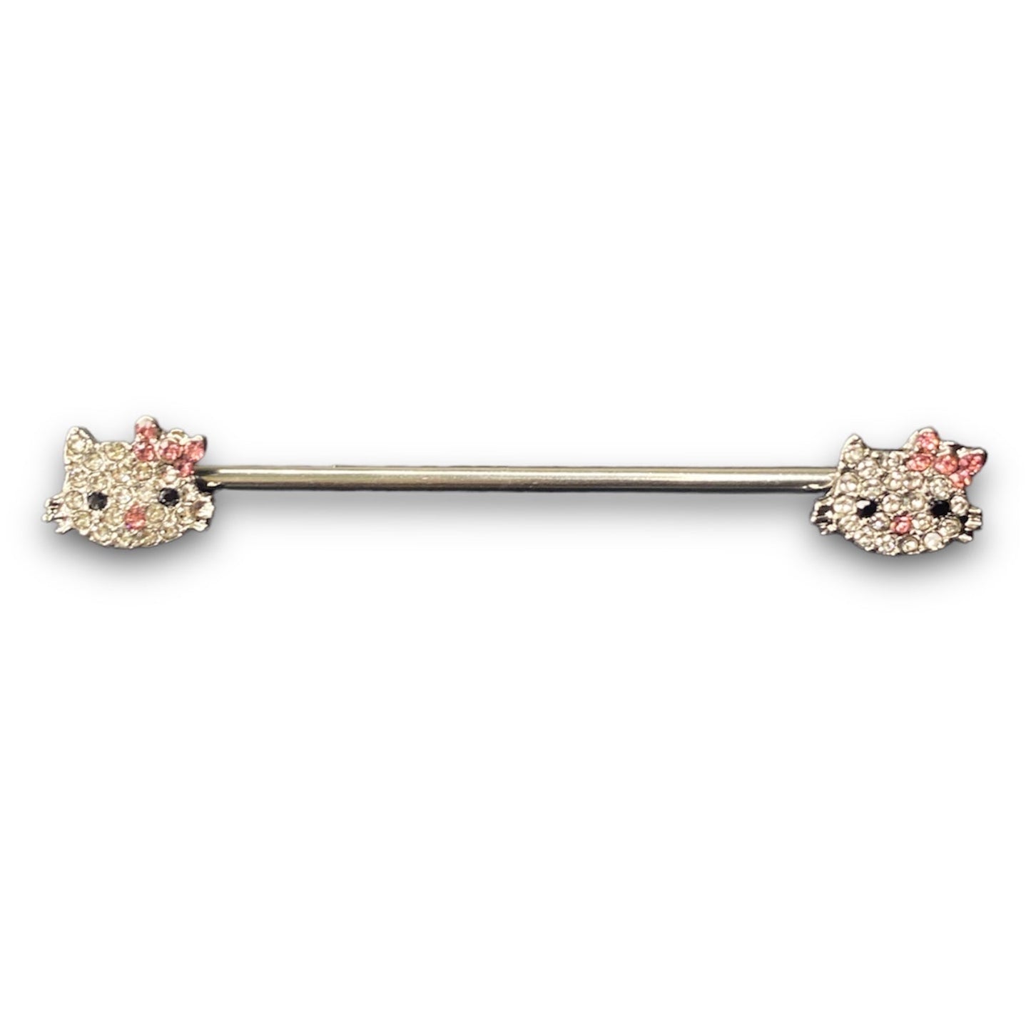 Hello Kitty Industrial Barbell